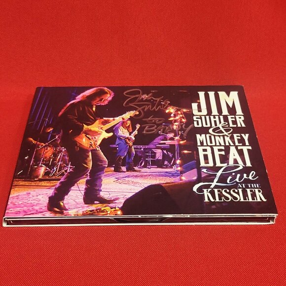 Jim Suhler & Monkey Beat Live At The Kessler CD 2016 Signed - Picture 3 of 10